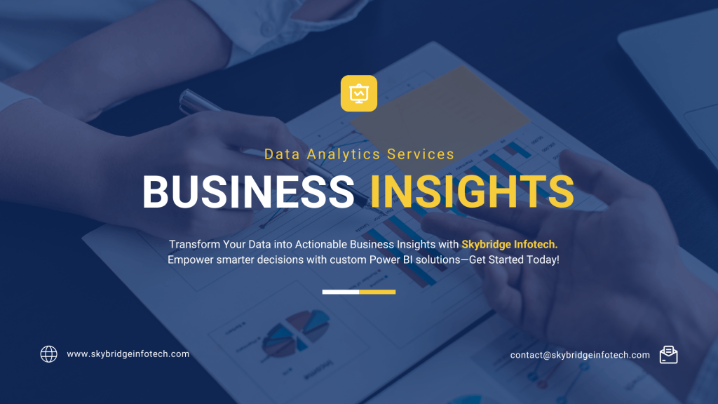 Data Analytics Services for Actionable Business Insights