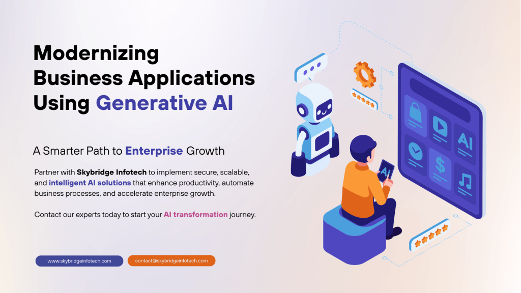 Modernizing Business Applications Using Generative AI