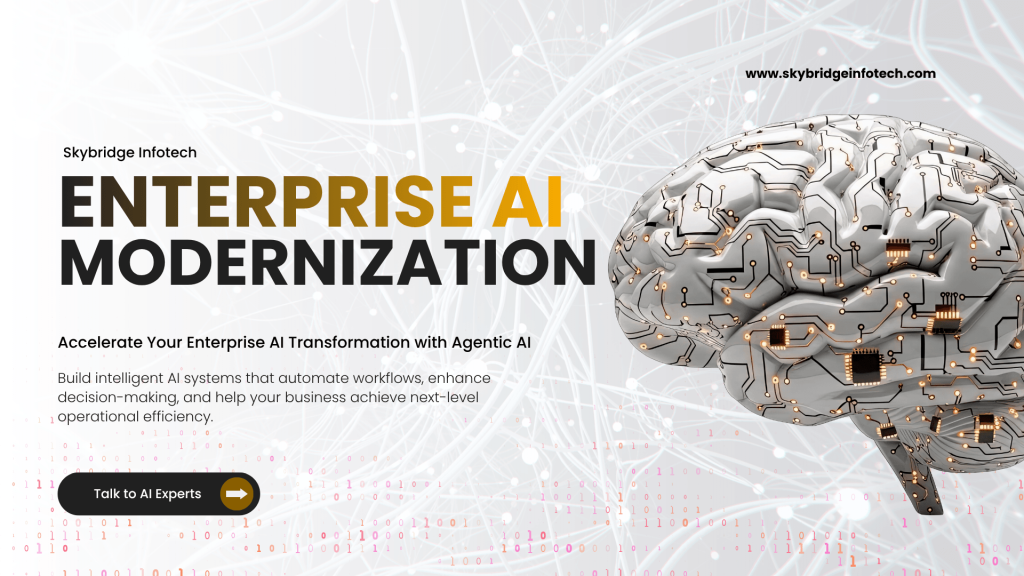 Agentic AI driving enterprise AI modernization and intelligent business transformation