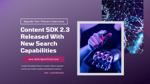 Content SDK 2.3 Released With New Search Capabilities | Skybridge Infotech