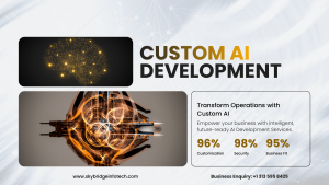 Custom AI Development Services vs Off-the-Shelf AI Tools | Skybridge Infotech