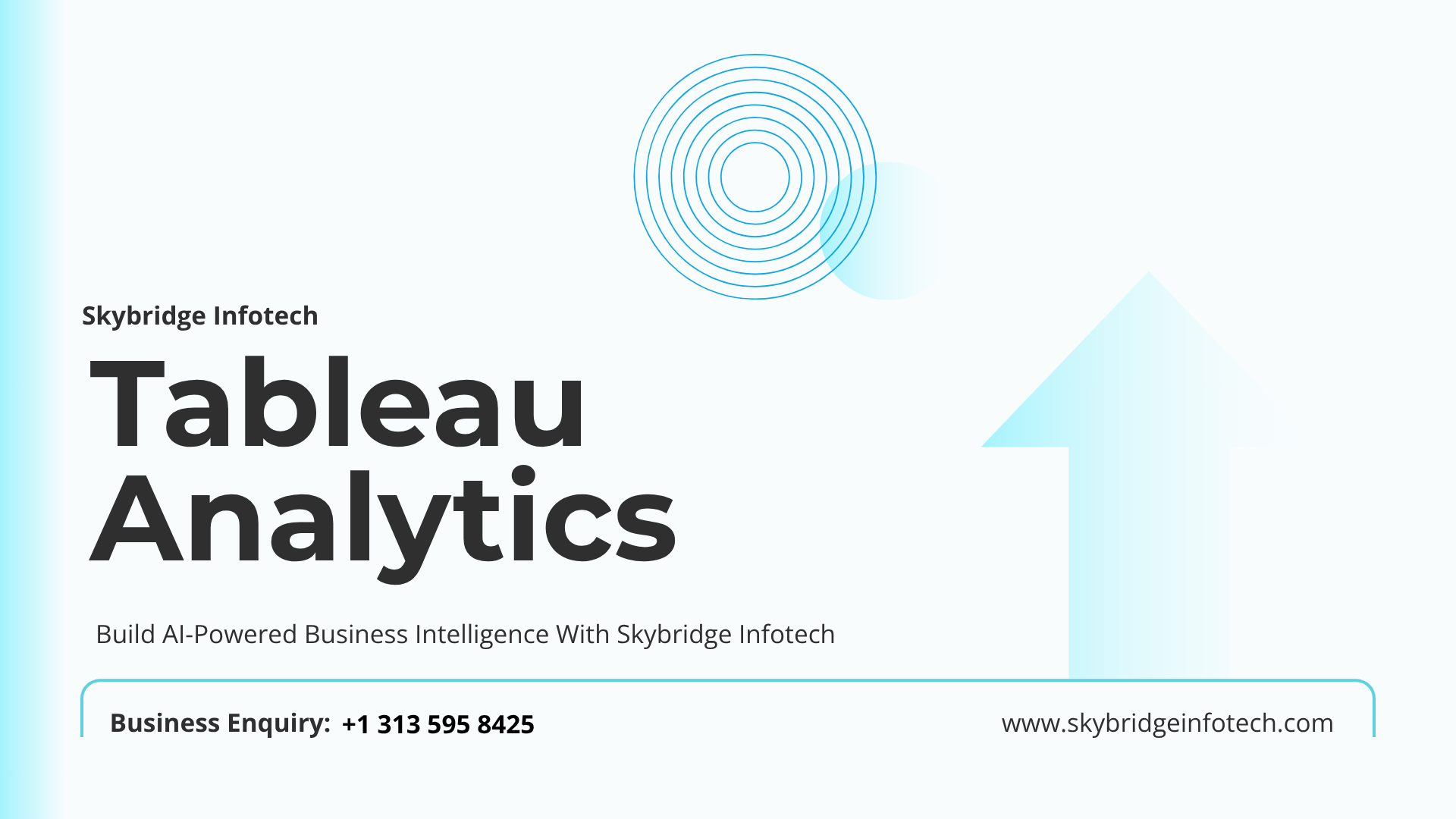Custom AI-Powered Tableau Dashboard Development for Business Intelligence - Skybridge Infotech