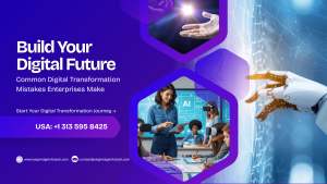 Common Digital Transformation Mistakes Enterprises Make | Skybridge Infotech