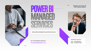 Power BI Managed Services: Why Businesses Need Ongoing BI Support - Skybridge Infotech USA